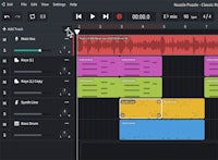a screen shot of a music production software