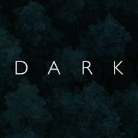 a dark forest with the word dark written on it