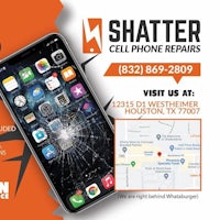shatter cell phone repair in houston