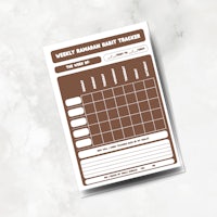 a white sheet of paper with the words'very fanny math tracker'