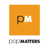 pop matters logo on an orange background