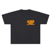 a black t - shirt with the word ass on it