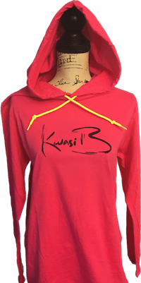 a pink hoodie with the word kawaii on it