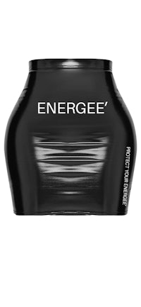 energee - a black cap with the word energee on it
