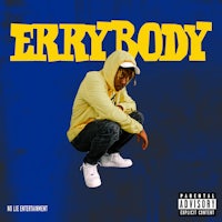 the cover of errybody, featuring a man in a hoodie