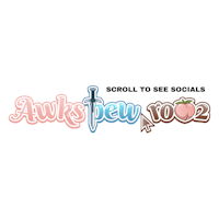 a sticker with the words,'school to be awkwew'