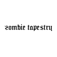 zombie tapestry logo on a white background