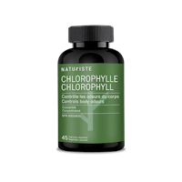 a bottle of chlorophylle chelophyllin