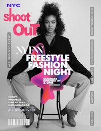 the cover of nyc shoot out freestyle fashion night