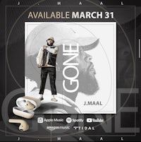 a flyer for the song gone by jimaal