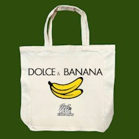 dolce & banana tote bag