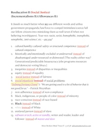 a worksheet on the topic of social justice