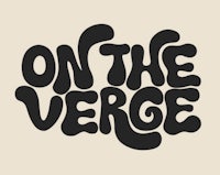 on the verge logo on a beige background