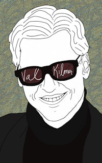 a drawing of a man wearing sunglasses