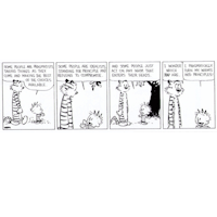 a comic strip about a cat and a dog