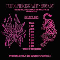 tattoo piercing party - brooklyn