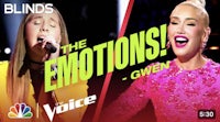the voice blind auditions - the emotions - gwyneth paltrow