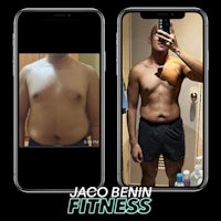 jago benin fitness before and after