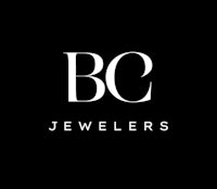 bc jewelers logo on a black background