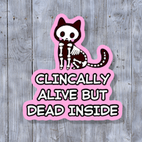 Clinically alive but dead inside png, Dead inside png