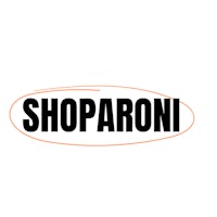 a logo with the word shopparoni on it