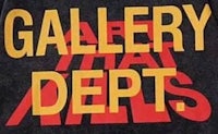 a t - shirt that says gallery that depts