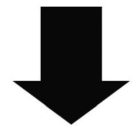 a black arrow pointing down on a white background