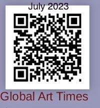 a qr code with the words global art times