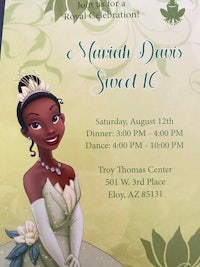 princess and the frog party invitations