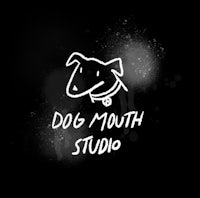 dog mouth studio logo
