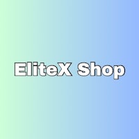 elitex shop logo on a blue and green background