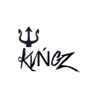 kingz logo on a black background