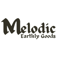 the logo for melodic earthly goods