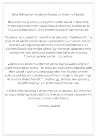 nikola taylor valentine reviews by anthony forst
