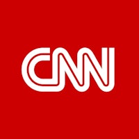cnn logo on a red background