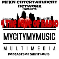 the logo for the 4 love of radio podcasts in saint louis