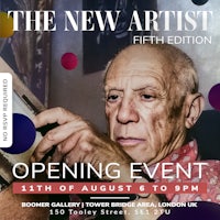 the new artist opening event