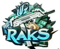 the logo for raks