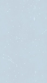 a light blue wallpaper with stars and constellations