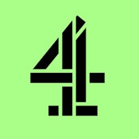 bbc four logo on a green background