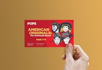pops american originals poster