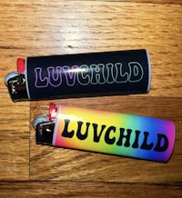 two lighters that say luvchild and luvchild