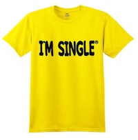 I’m Single T-shirt - White