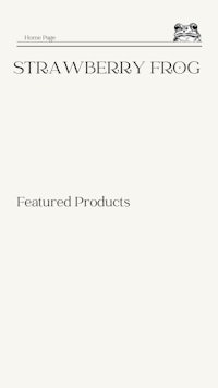 strawberry frog featured products