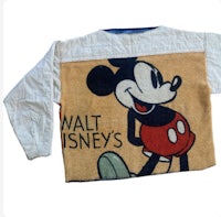 a mickey mouse hoodie with the words walt disney on it
