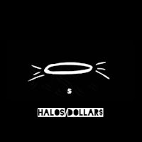 a black background with the words halo dollars on it