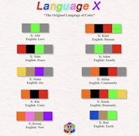language x - the original language of color