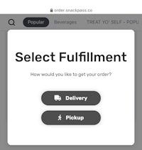 select fulfilment - how you like to get your order