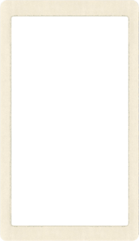 a white square frame on a white background