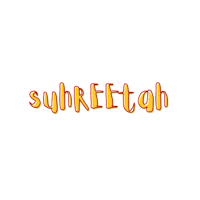a black background with the word surreetah written on it